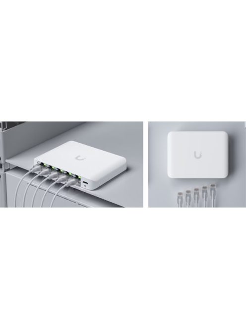 UBiQUiTi Switch 5x2500Mbps, Menedzselhető, Asztali - USW-Flex-2.5G-5