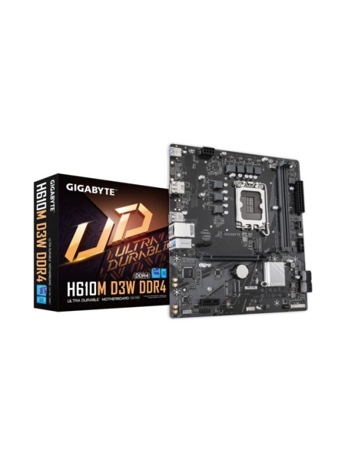 GIGABYTE Alaplap S1700 H610M D3W DDR4 INTEL H610, mATX