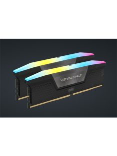   CORSAIR Memória VENGEANCE RGB DDR5 64GB 4800MHz CL32 INTEL (Kit of 2), fekete