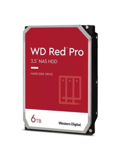 WESTERN DIGITAL 3.5" HDD SATA-III 6TB 7200rpm 256MB Cache, RED Pro