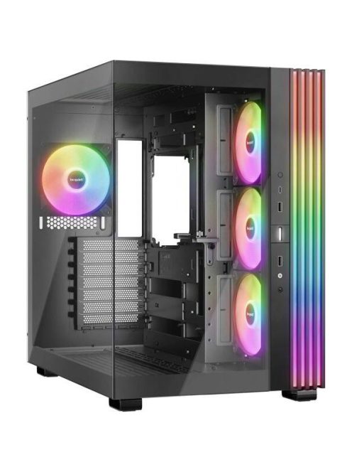 BE QUIET! Ház Midi ATX Light Base 600 LX Tápegység nélkül, Fekete