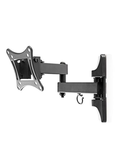 Nedis TVWM1510BK 13"-27"  LCD TV / monitor fali tartókonzol, maximum 15 kg, forgatható, dönthető, fekete