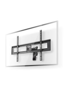   Nedis TVWM1550BK 37"-70 LCD TV / monitor fali tartókonzol, maximum 35 kg, dönthető és forgatható, acél, fekete