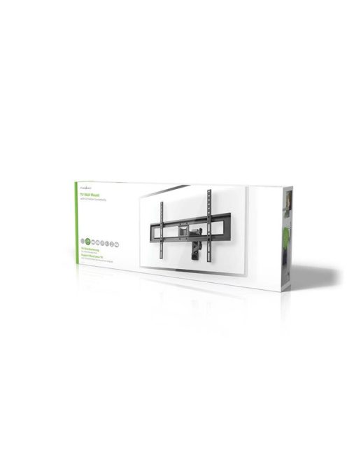 Nedis TVWM1550BK 37"-70 LCD TV / monitor fali tartókonzol, maximum 35 kg, dönthető és forgatható, acél, fekete
