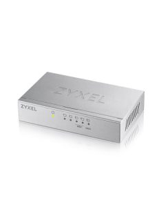   ZYXEL Switch 5x1000Mbps, Fémházas Asztali, GS-105BV5-EU0101F