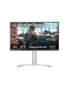 LG IPS monitor 27" 27UP650K, 3840x2160, 16:9, 400cd/m2, 5ms, HDMIx2/DisplayPort, Pivot