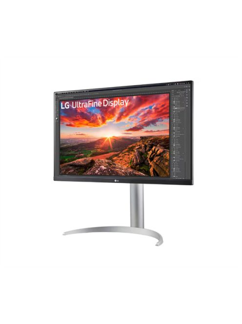 LG IPS monitor 27" 27UP850K, 3840x2160, 16:9, 400cd/m2, 5ms, HDMIx2/DisplayPort/USBx2/USB-C, hangszóró