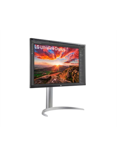 LG IPS monitor 27" 27UP850K, 3840x2160, 16:9, 400cd/m2, 5ms, HDMIx2/DisplayPort/USBx2/USB-C, hangszóró