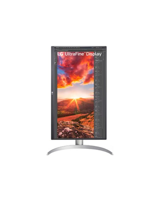 LG IPS monitor 27" 27UP850K, 3840x2160, 16:9, 400cd/m2, 5ms, HDMIx2/DisplayPort/USBx2/USB-C, hangszóró