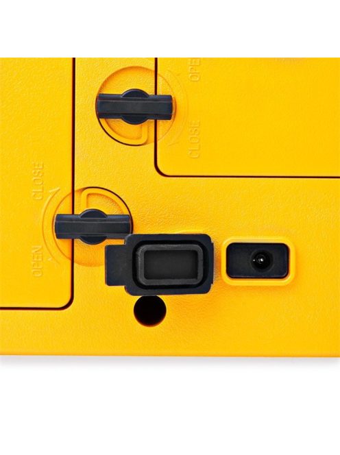 Nedis RDFM3100YW munka rádió, FM, bluetooth, rezgéscsillapítás, 15W, 20 FM állomás, 3,5 mm audióbemenet