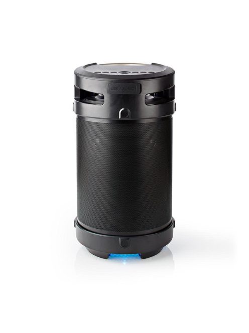 Nedis SPBB350BK akkumulátoros party boombox, Bluetooth, 150W, 3,5 óra, 4400 mAh, USB, AUX 6,35 mikrofon bemenet
