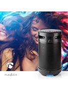 Nedis SPBB350BK akkumulátoros party boombox, Bluetooth, 150W, 3,5 óra, 4400 mAh, USB, AUX 6,35 mikrofon bemenet