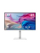 MSI Monitor Business Modern MD272UPHW 27" UHD, 3840x2160, 60Hz, IPS, 4ms, HDMI, DP, USB-C, Docking, White