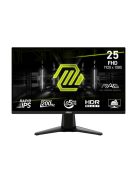 MSI Monitor GAMING MAG 255F E20 24,5" FHD Rapid IPS 1920x1080, 16:9, 200Hz, 1000:1, 0,5ms, 2x HDMI, DP, Black
