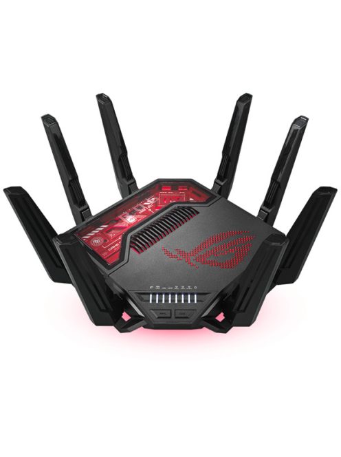 ASUS Wireless Router Tri Band BE19000 2xWAN(1x10Gbps,1x2.5Gbps) + 5xLAN(1x10Gbps,3x2.5Gbps,1x1Gbps) + 2xUSB, GT-BE19000