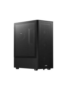   ADATA XPG Ház Midi ATX Valor MESH, 4x120mm ventilátor, Tápegység nélkül, üvegfalú, fekete