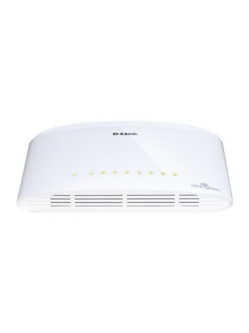 D-LINK Switch 5x1000Mbps Műanyagházas Asztali, DGS-1005D/E