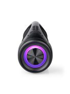Nedis SPBB315BK Bluetooth Party Boombox, 6 óra üzemidő, 2.0 ,50W ,AUX , USB ,IPX5 ,TWS, fogantyú, LED fényjáték