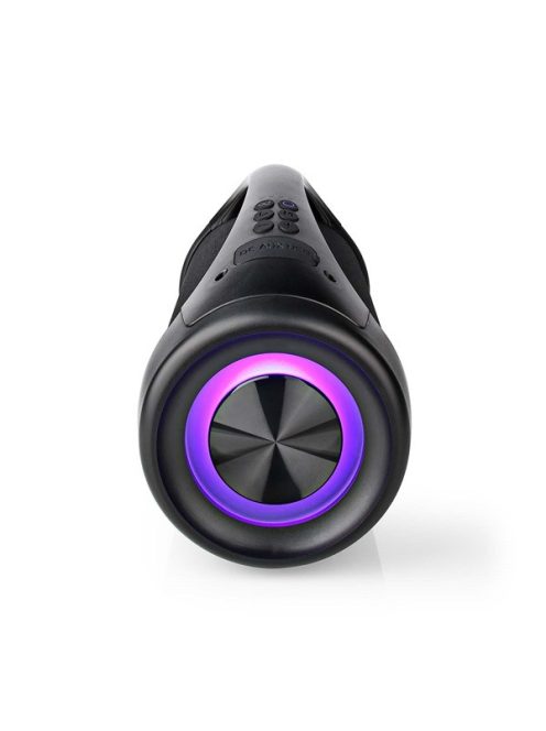 Nedis SPBB315BK Bluetooth Party Boombox, 6 óra üzemidő, 2.0 ,50W ,AUX , USB ,IPX5 ,TWS, fogantyú, LED fényjáték
