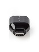 Nedis CCGB60915BK USB C - USB A adapter, USB-C dugó - USB-A aljzat, 5 Gbps