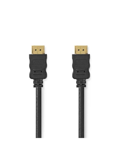 Nedis CVGL34060BK200 ultra HD HDMI kábel, HDMI dugó - dugó, 4K@60Hz, ARC, 18 Gbps, aranyozott csatlakozók, hossz 20m