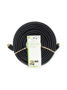 Nedis CVGL34060BK200 ultra HD HDMI kábel, HDMI dugó - dugó, 4K@60Hz, ARC, 18 Gbps, aranyozott csatlakozók, hossz 20m