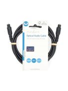 Nedis CAGL25000BK20 optikai audio kábel, TosLink dugó, hossz 2m