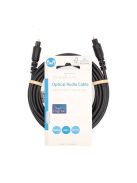 Nedis CAGL25000BK30 optikai audio kábel, TosLink dugó, hossz 3m