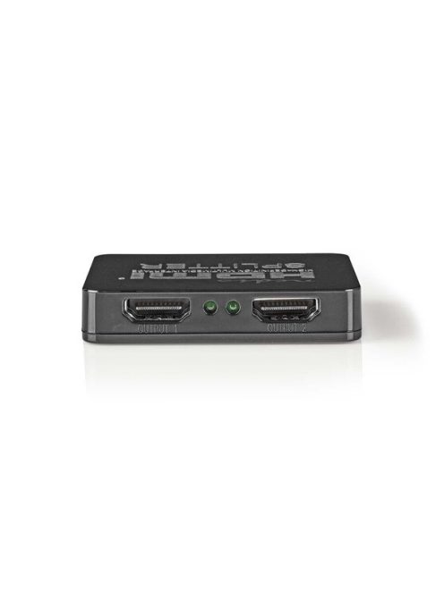 Nedis VSPL34002BK HDMI splitter, 1 x HDMI be - 2 x HDMI ki, HDMI1.4 (4K 30Hz)