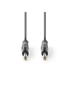   Nedis COTH23000GY15 félprofi audio kábel, 2 x 6,35mm mono jack dugó, hossz 1.5m, rugalmas