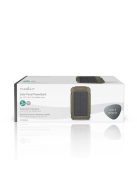 Nedis WCPBK80GN 8000mAh külső akku (powerbank) beépített napelem panellal, ideális vadkamerákhoz, 5V, 6V, 12V, IPX56