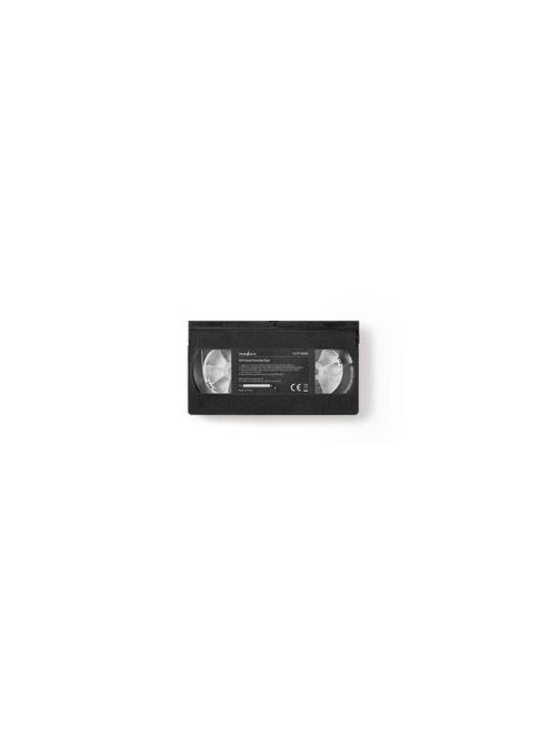 Nedis CLTP100BK fejtisztító szalag, VHS fejek, fekete