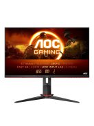AOC Gaming 280Hz monitor 27" 27G2ZN3/BK, 1920x1080, 16:9, 300cd/m2, 0,5ms, 2xHDMI/DisplayPort, áll. mag. pivot
