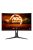 AOC Ívelt Gaming 280Hz monitor 27" C27G2Z3/BK, 1920x1080, 16:9, 300cd/m2, 0,5ms, HDMIx2/DisplayPort, állítható magasság