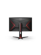 AOC Ívelt Gaming 280Hz monitor 27" C27G2Z3/BK, 1920x1080, 16:9, 300cd/m2, 0,5ms, HDMIx2/DisplayPort, állítható magasság