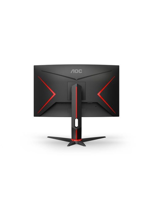 AOC Ívelt Gaming 280Hz monitor 27" C27G2Z3/BK, 1920x1080, 16:9, 300cd/m2, 0,5ms, HDMIx2/DisplayPort, állítható magasság