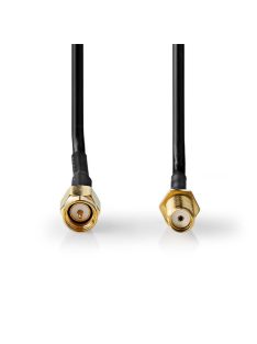 Nedis CSGL02010BK10 SMA kábel, 50 Ohm, 1m
