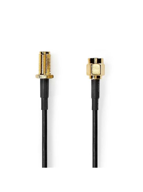 Nedis CSGL02010BK10 SMA kábel, 50 Ohm, 1m