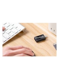 ADATA SSD Külső USB 3.2 1TB SC730, Type-A+Type-C, fekete