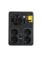 APC Back-UPS BX2200MI-GR (4 SCHUKO) 2200VA (1200W) Line-interaktív szünetmentes, AVR, LED, torony