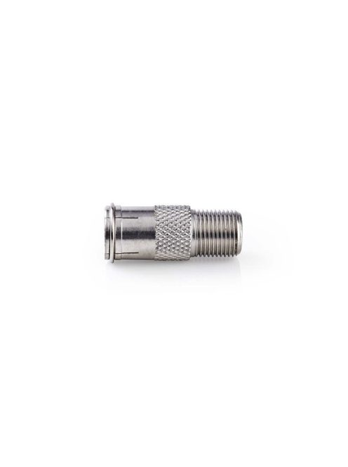 Nedis CSGP41956ME műholdas és antenna adapter, 10 db, F Férfi Gyors, F Nő,  Nikkelezett, 75 Ohm,  Egyenes, Fém, Ezüs