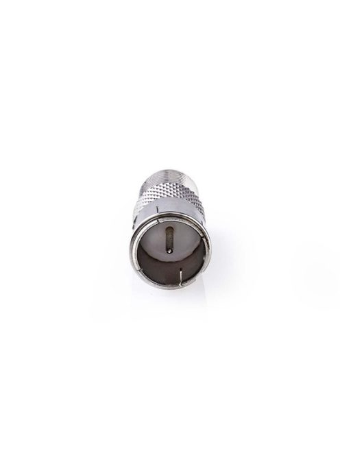 Nedis CSGP41956ME műholdas és antenna adapter, 10 db, F Férfi Gyors, F Nő,  Nikkelezett, 75 Ohm,  Egyenes, Fém, Ezüs