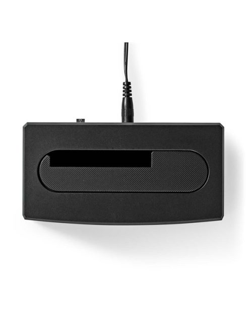 Nedis HDDUSB3210BK HDD / SSD dokkoló, USB 3.2 Gen1, USB Type-A, 2 fiókos,  2,5 / 3,5", USB 3.2 Gen1