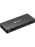 SANDBERG USB-C Dokkoló 13in1 DockingStation Pro