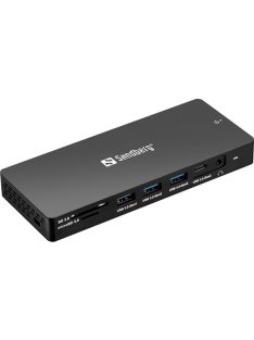 SANDBERG USB-C Dokkoló 13in1 DockingStation Pro