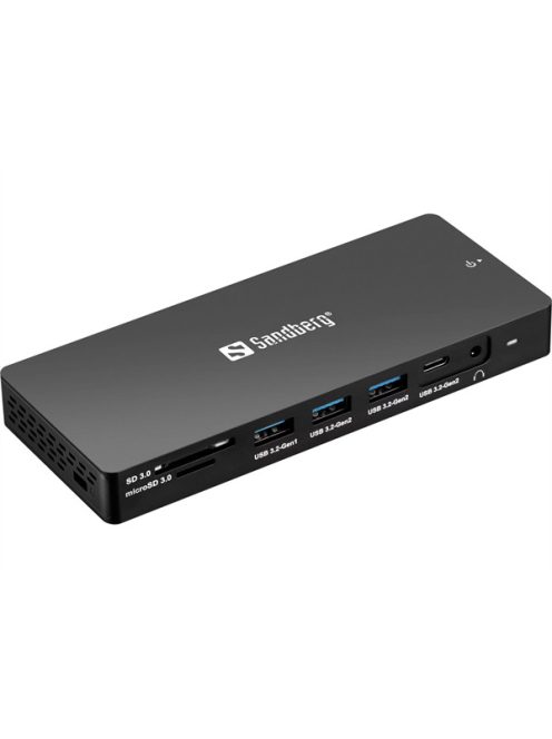 SANDBERG USB-C Dokkoló 13in1 DockingStation Pro