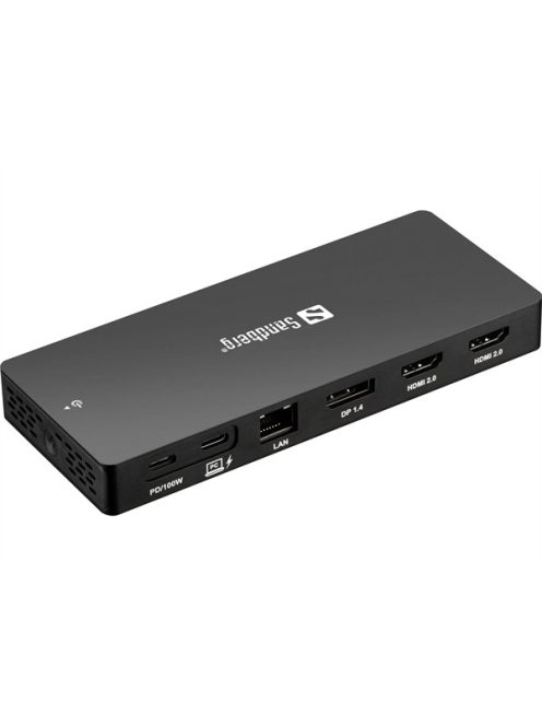 SANDBERG USB-C Dokkoló 13in1 DockingStation Pro
