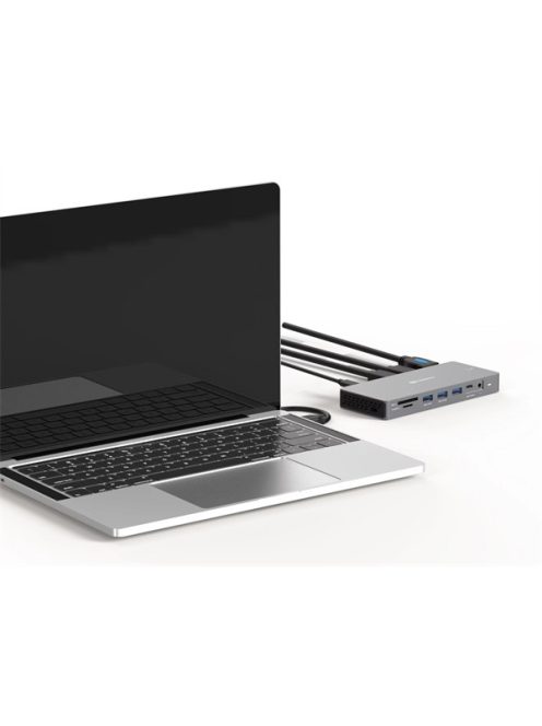 SANDBERG USB-C Dokkoló 13in1 DockingStation Pro