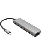 SANDBERG USB-C Dokkoló HDMI + 2xUSB-A + 2xUSB-C + PD100W