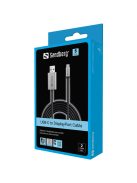 SANDBERG DisplayPort kábel, USB-C to DisplayPort Cable 2M